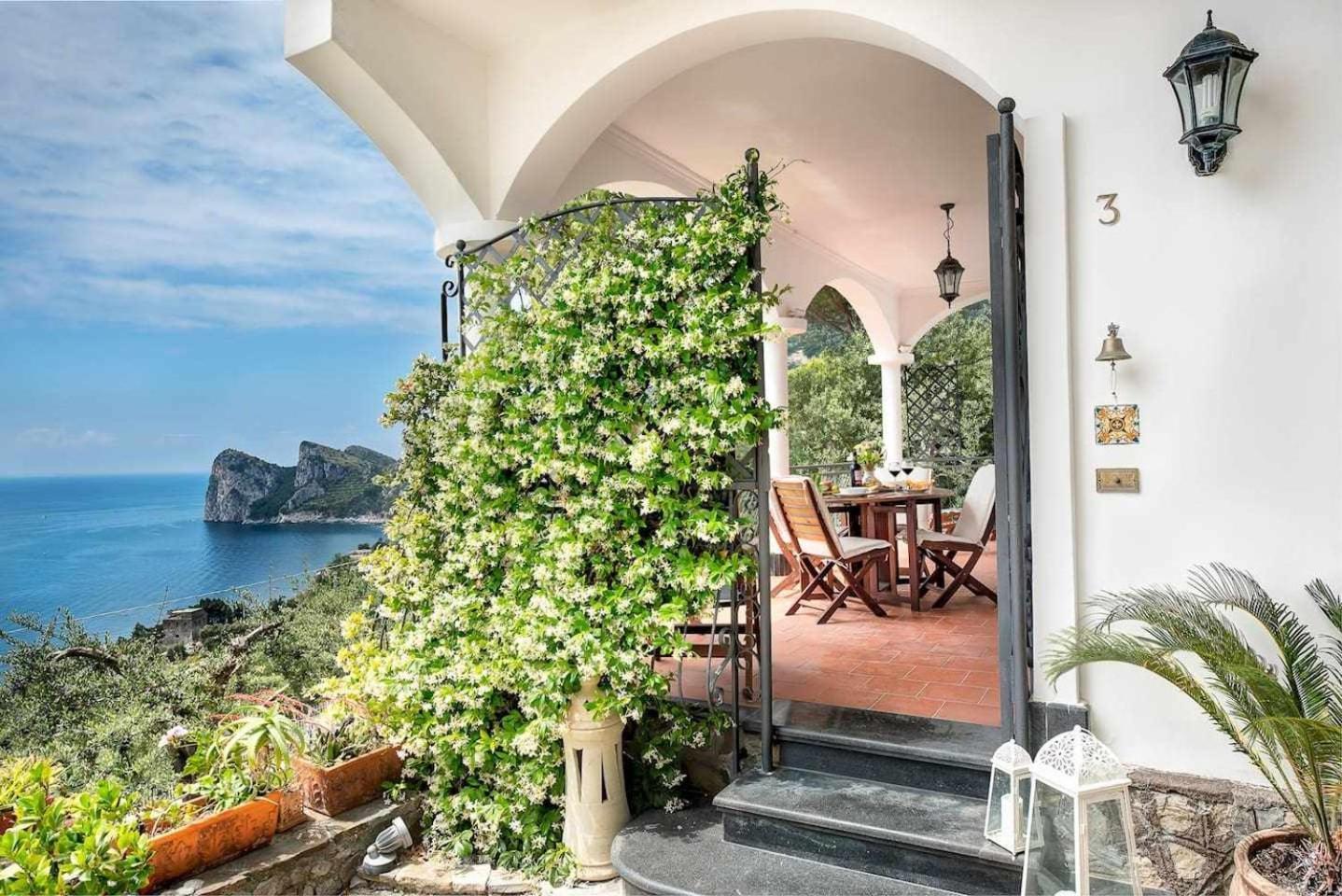 Villa Partenope By Gocce Spectacular Sea View نيرانو المظهر الخارجي الصورة